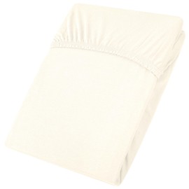 aqua-textil Viana Fitted Sheet Cotton Jersey Sheet Bed Sheet Duvet Cover