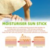 Suncream Stick for Sensitive Skin,Hydrating Roll-On Sunscreen SPF50+,Long-lasting Sun Cream