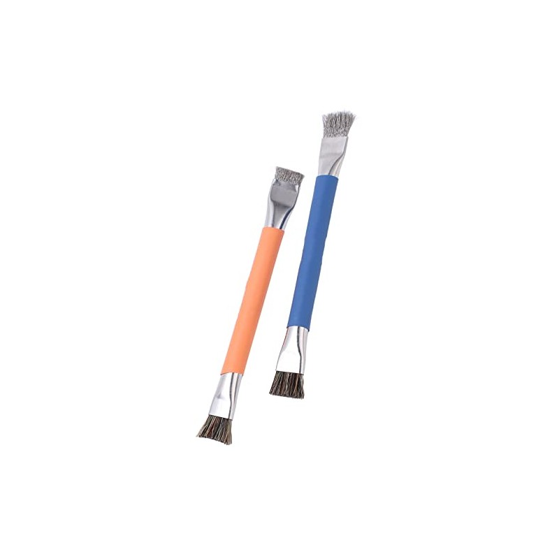FTVOGUE 2pcs Board Brush Multi Angle Motherboard Cleaning Brush for