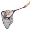 Portable Aluminum Alloy Foldng Fishing Landing Net Pole Plastic Handle
