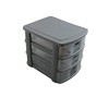 3 Drawer Mini Plastic Organizer Valet Makeup HBA Cosmetics Arts