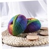 SHINEOFI 2sets Knitting Yarn Wool Yarn for Sweaters Scarves and