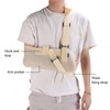 Ober Arm Sling Comfortable Adjustable Shoulder Immobilizer with Waist Strap