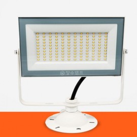 50W LED Square Floodlight - Waterproof & Dustproof Outdoor Light Low Heat Emission White