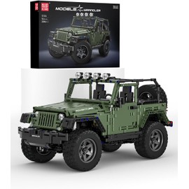 Mould King 13124 Off-Road Car Building Sets,Collectible Truck Model and Gift for Adults and car Lovers, Authentically Detailed Build and Display Model for Home or Office Decoration(2078 PCS)