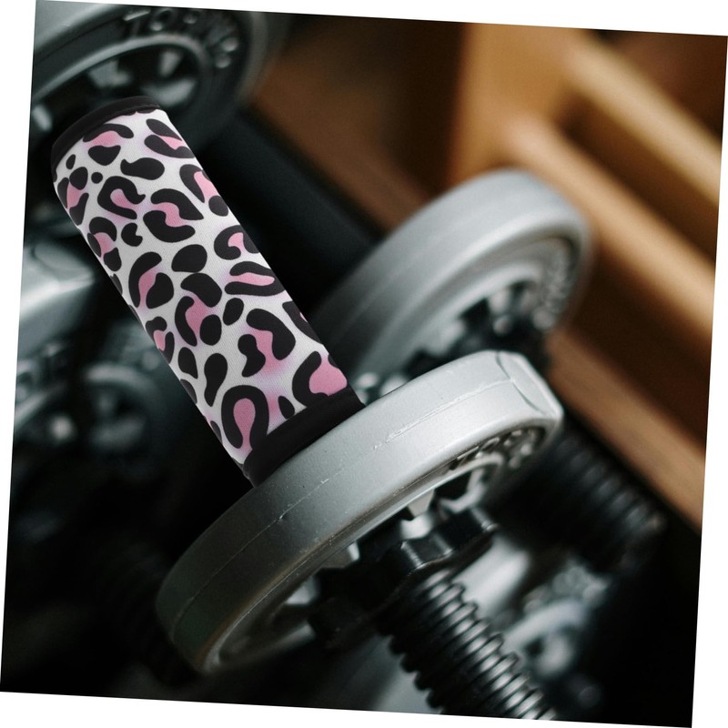 Sosoport 2pcs Barbell Grips Barbell Bar Cover Pad Dumbbell Handle