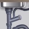 2 Pcs 45mm Kitchen Sink Waste Pipe Blanking Cap, Female