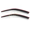 PLDDE 2pcs Sun Rain Guard Outside Mount Window Visors For