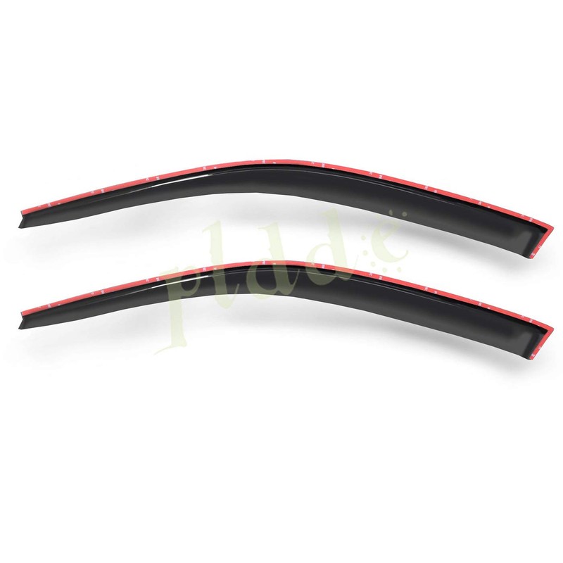 PLDDE 2pcs Sun Rain Guard Outside Mount Window Visors For