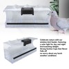Window Bird Feeder with Solar Powered LED Light Strong Suction
