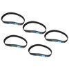 5Pcs Transmission Rubber Belt Industrial 255 Aluminum Sawing Cutting Machine