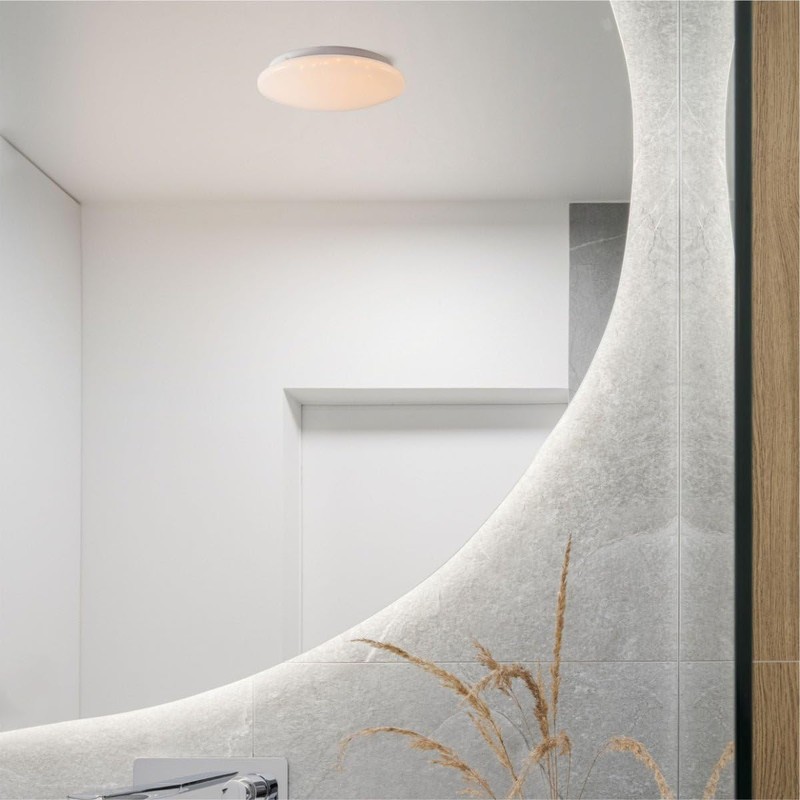 TEKLED® Moonlight Flush Ceiling Light | Non-Yellowing PMMA Cover |