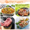 Ziliny 12 Pcs Salt and Pepper Shakers Sets with Adjustable