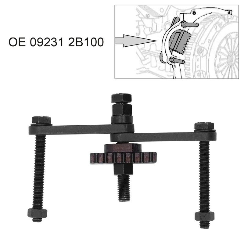 EIMSOAH Flywheel Locking Tool, Steel Engine Flywheel Turning Tool for,