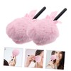 FOMIYES 2pcs Face Makeup Powder Puff for Loose Mineral Powders