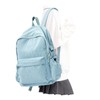 WEPOET causal mochila escolar diaria, a3-Azul, Grande