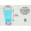 DIRECTGLOW LLC 100ct Blacklight Reactive 10oz Party Cups + 5
