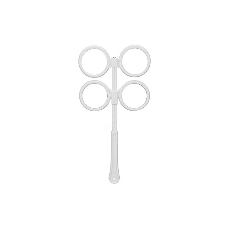Optometry Flip, Professional Portable White Plastic Optical Flipper for Amblyopia