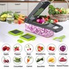 Vegetable Chopper with Container – 16-in-1 Food Dicer and Multi-Blade