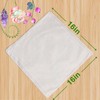 Men's Handkerchiefs Soft Cotton White Hankie Hankerchieves - Model: 12PC
