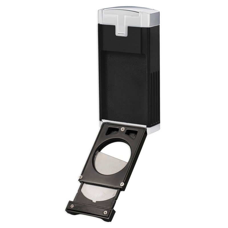 Lotus Duke Cigar Lighter with Triple Pinpoint Wind-Resistant Torch Flames,