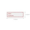 300 Pcs 1 x 3 Inch Removable Food Date Labels