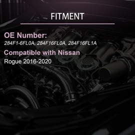 YIHOVY Rear View Backup Reverse Camera fit for Nissan Rogue 2016 2017 2018 2019 2020 16 17 18 19 20, OE Number 284F1-6FL0A, 284F16FL0A, 284F16FL1A, Parking Back Up Assist Camera