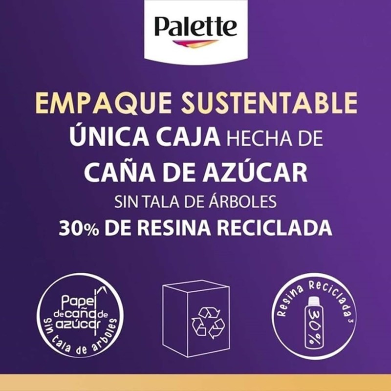 Palette Tinte para cabello Color Creme Rubio Cobrizo Oscuro 6-78,