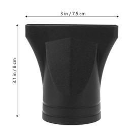 minkissy Boquillas De Nailon De Reemplazo - Concentrador Estrecho y Difusor - Herramientas De Peluquería Profesional Para Un De Pelo Óptimo