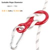 TRIWONDER 35kN Eight Ring Sling Climbing Rock Climbing Rappelling Reducer