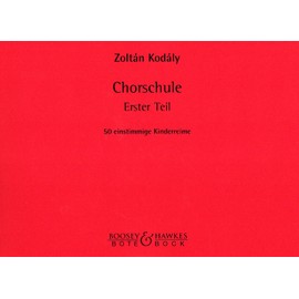 Chorschule: 50 einstimmige Kinderreime. Vol. 1. children's choir.