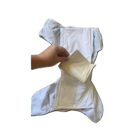 7-12 Years Aqua Blue Night Time Washable Cloth Pull Up XXL