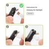 RovyVon Aurora A1-G4 Keychain Flashlight 5000K,USB C Rechargeable, Max 420