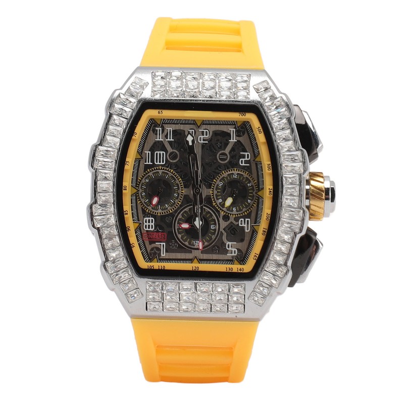 Men Mechanical Watch 30M Waterproof Dial Hollow Automatic Mechanical Wrist