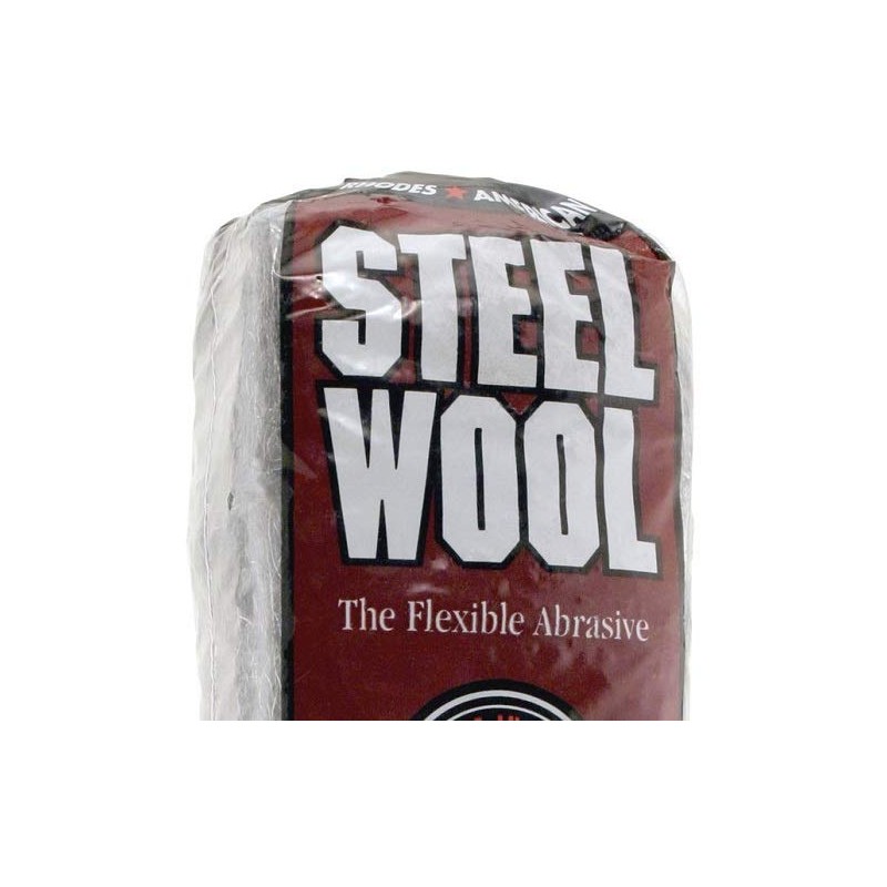 #4 Homax 106607-06 Rhodes American Steel Wool Pad Extra-Course #4,