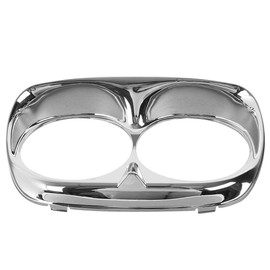 Moto fairing Headlight Trim Bezel Outer Fairing Cowl Fits For Harley Road Glide 1998 1999 2000 2001 2002 2003 2004 2005 2006 2007 2008 2009 2010 2011 2012 2013 fairing kit Chrome