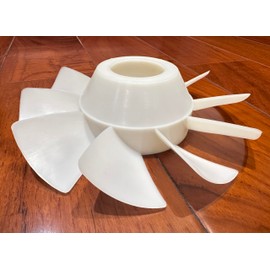 TUAIC 731-06098 Hydro Fan Fits for Cub Cadet Lawn Mower Transmission Fan LGT SLT SLTX LGTX LT LTX 1042 1045 1046 1050 1054