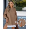 CHICME BEST SHOPPING DEALS Womens Long Sleeve Sweatshirt Oversized Sweatshirts