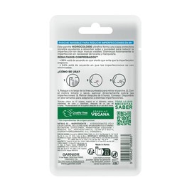Parche Hidrocoloide Invisible Garnier Para Reducir Imperfecciones 8 piezas