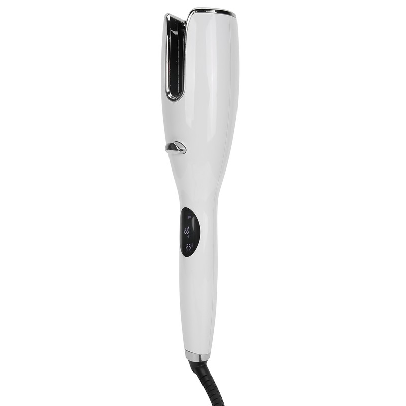 Automatic Hair Curling Iron AntiScald Portable LCD Hair Curling Wand