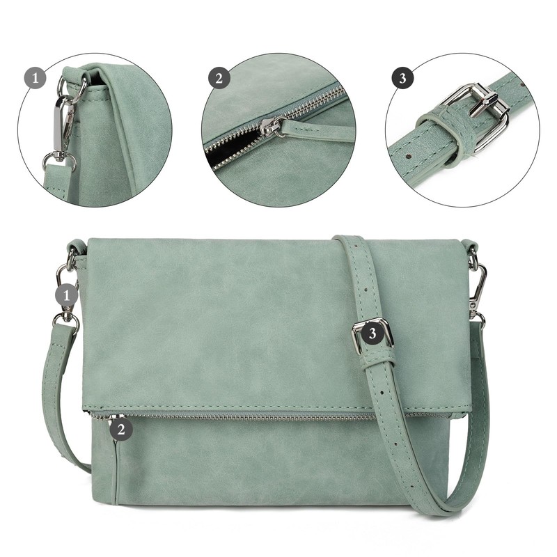 Gladdon Women's Shoulder Bag, Shoulder Bag with Zip, Crossbody Bag,