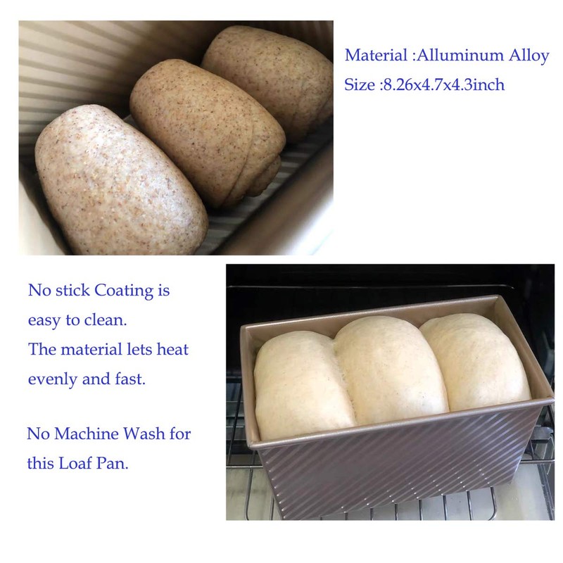 Monfish Pullman loaf Pan – loaf pan w lid -