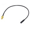 supmory SMA Female 3.5mm Female Adapter Radio Antenna Extension Cable