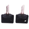 JZGRDN 2PCS Key 107151-001 089216-001 Compatible with Crown Forklift WP3000