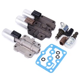 Compatibile with Accord Odyssey Pilot TL CL MDX Transmission Solenoid Kit 28250-P6H-024 28250-P7W-003 28400-P6H-013 28500-P6H-013