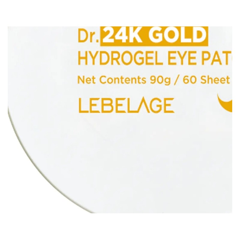 Bidameun Parches Coreano Hidrogel Para Ojos Colágeno Y Oro
