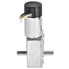 DC Worm Gear Motor 15mm Double Shaft Speed Reduction Drive