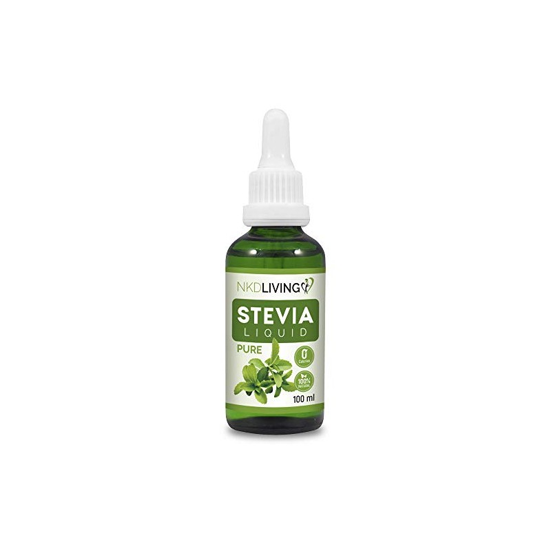 NKD Living Pure Stevia Liquid Drops (Pure 100ml)