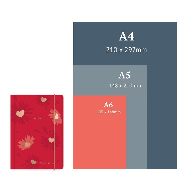 2025 Diary from Matilda Myres | A6 Size | Day