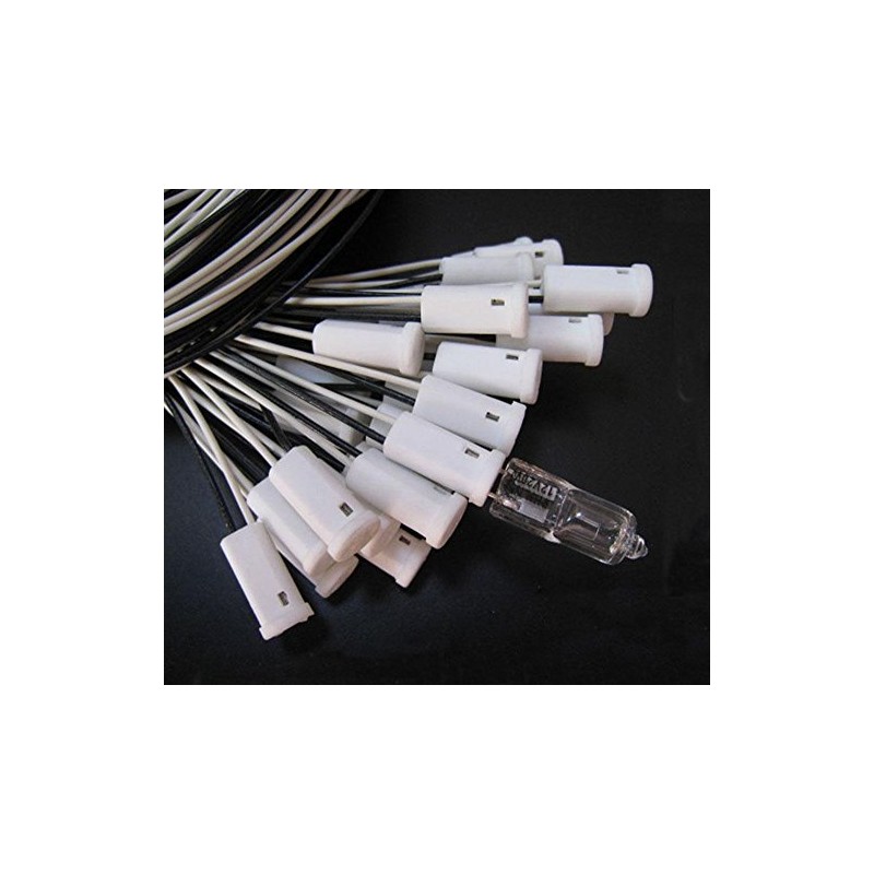 E-Simpo® 20pcs/lot G4 socket, G4 lamp aging socket, 30cm long